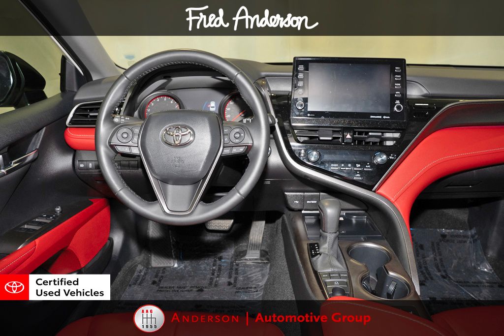 Used 2023 Toyota Camry XSE with VIN 4T1K61AK8PU081115 for sale in Raleigh, NC