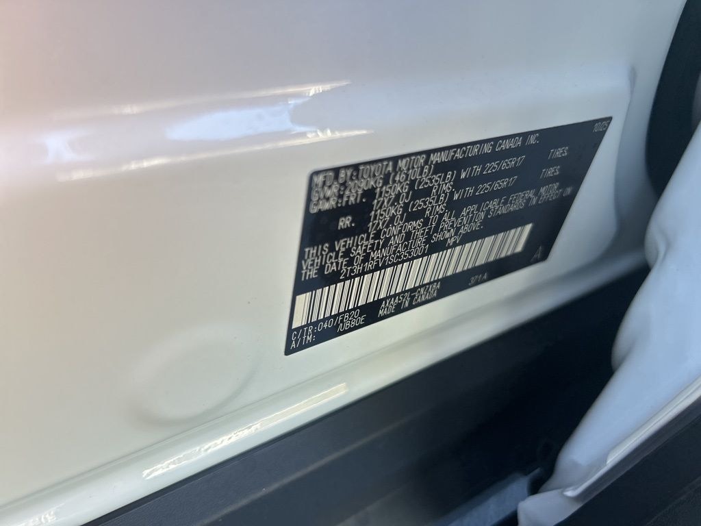 New 2025 Toyota RAV4 LE SUV