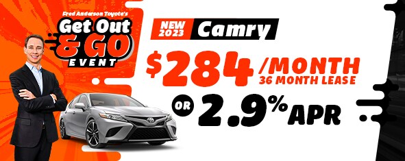New 2022 Camry $284/mo for 36mo lease OR 2.9% APR