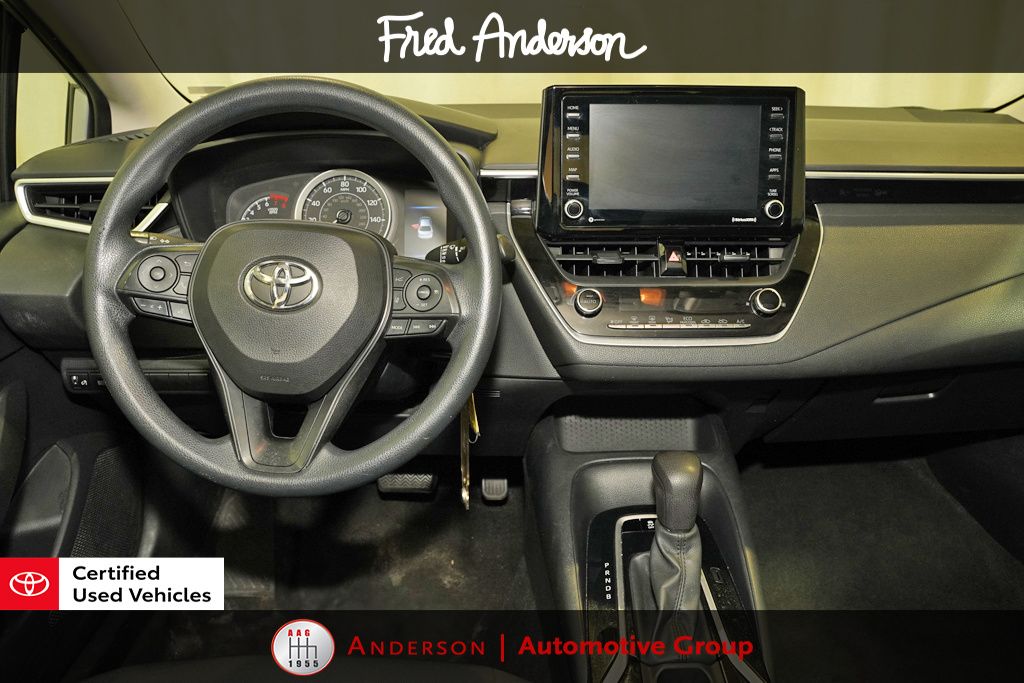 Certified 2022 Toyota Corolla LE with VIN 5YFEPMAE6NP313943 for sale in Raleigh, NC