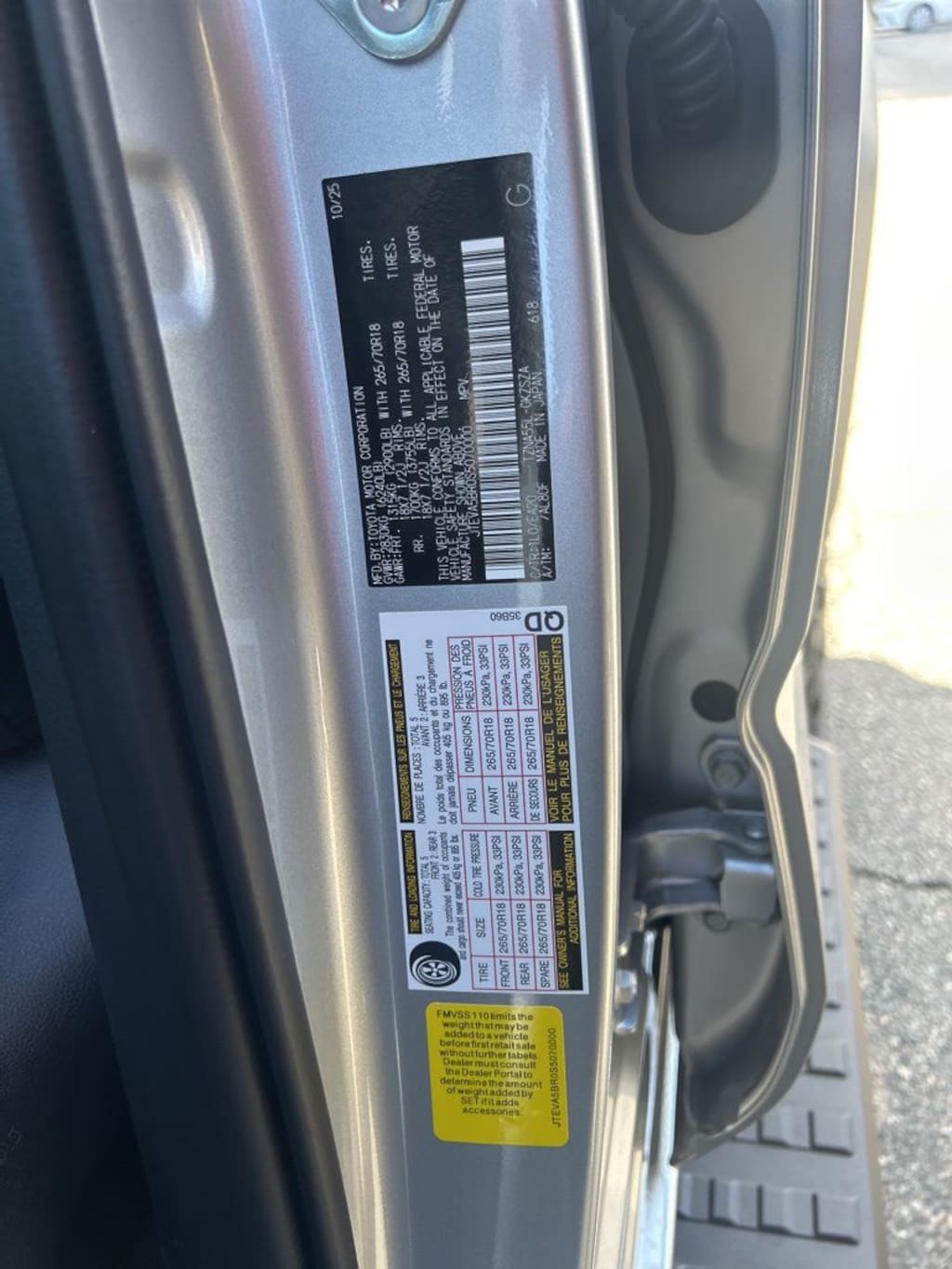 New 2025 Toyota 4Runner TRD Off-Road Premium SUV