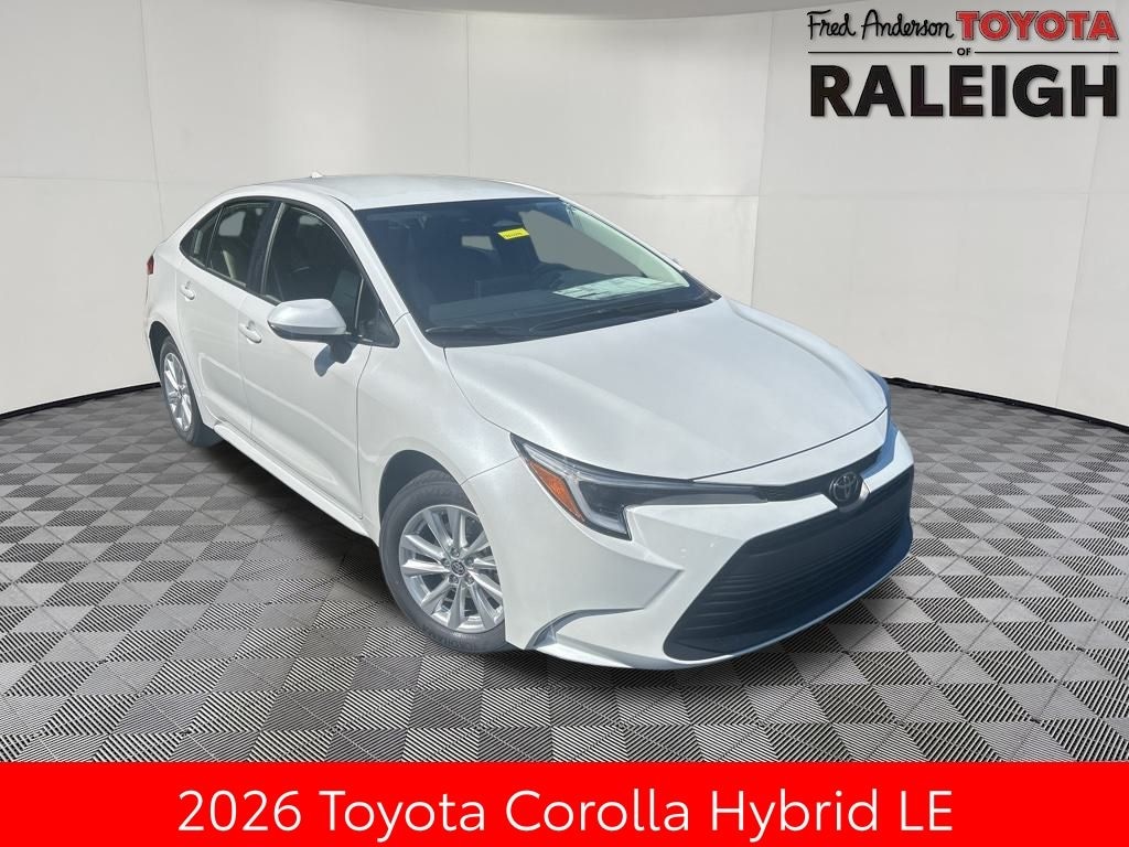 New 2026 Toyota Corolla Hybrid LE Sedan