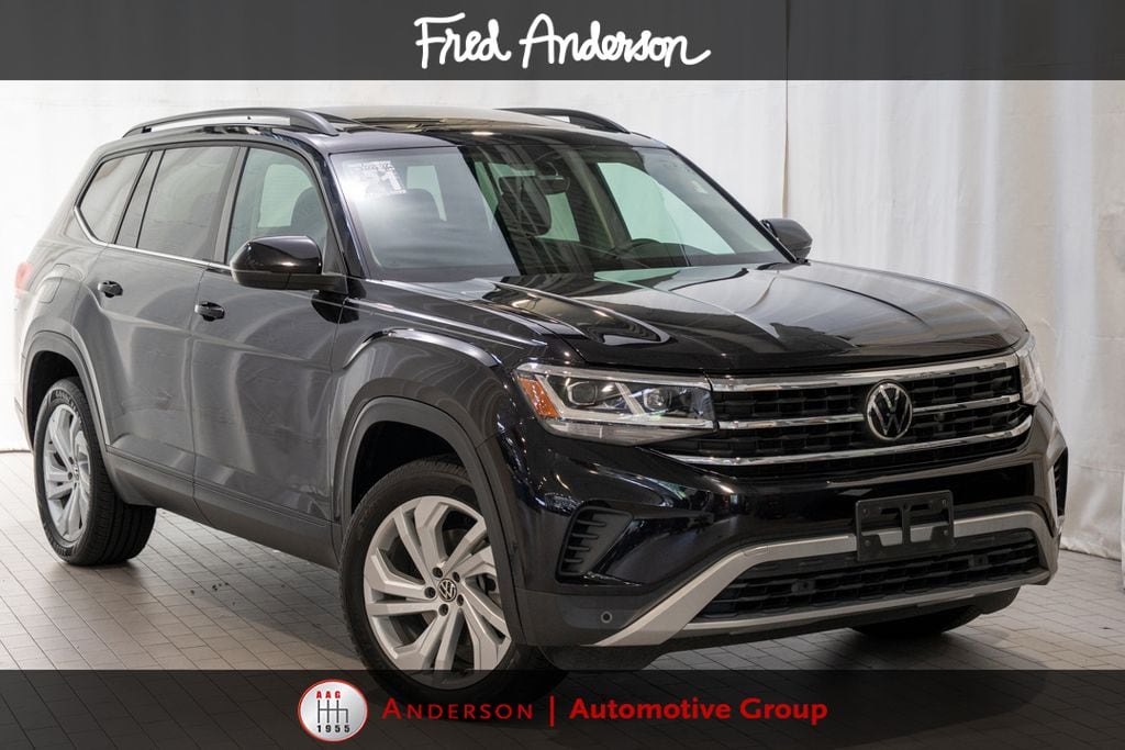 Used 2021 Volkswagen Atlas 3.6L V6 SE w/Technology SUV