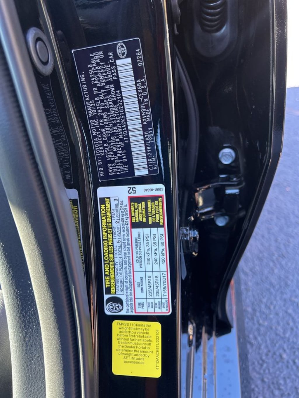 New 2026 Toyota Camry XLE Sedan