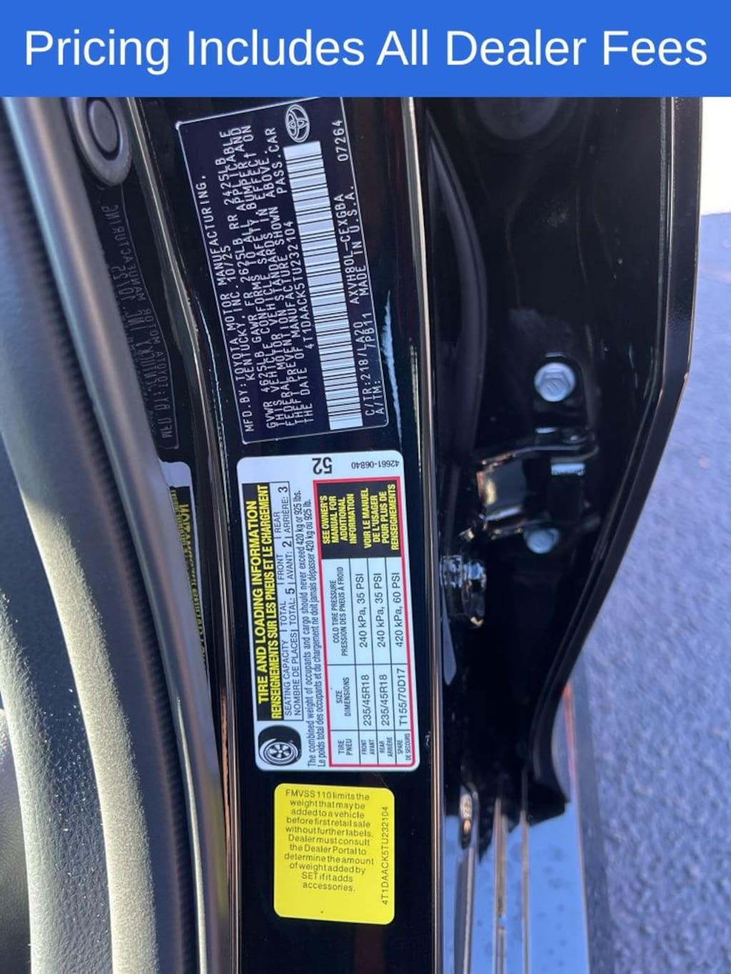 New 2026 Toyota Camry XLE Sedan