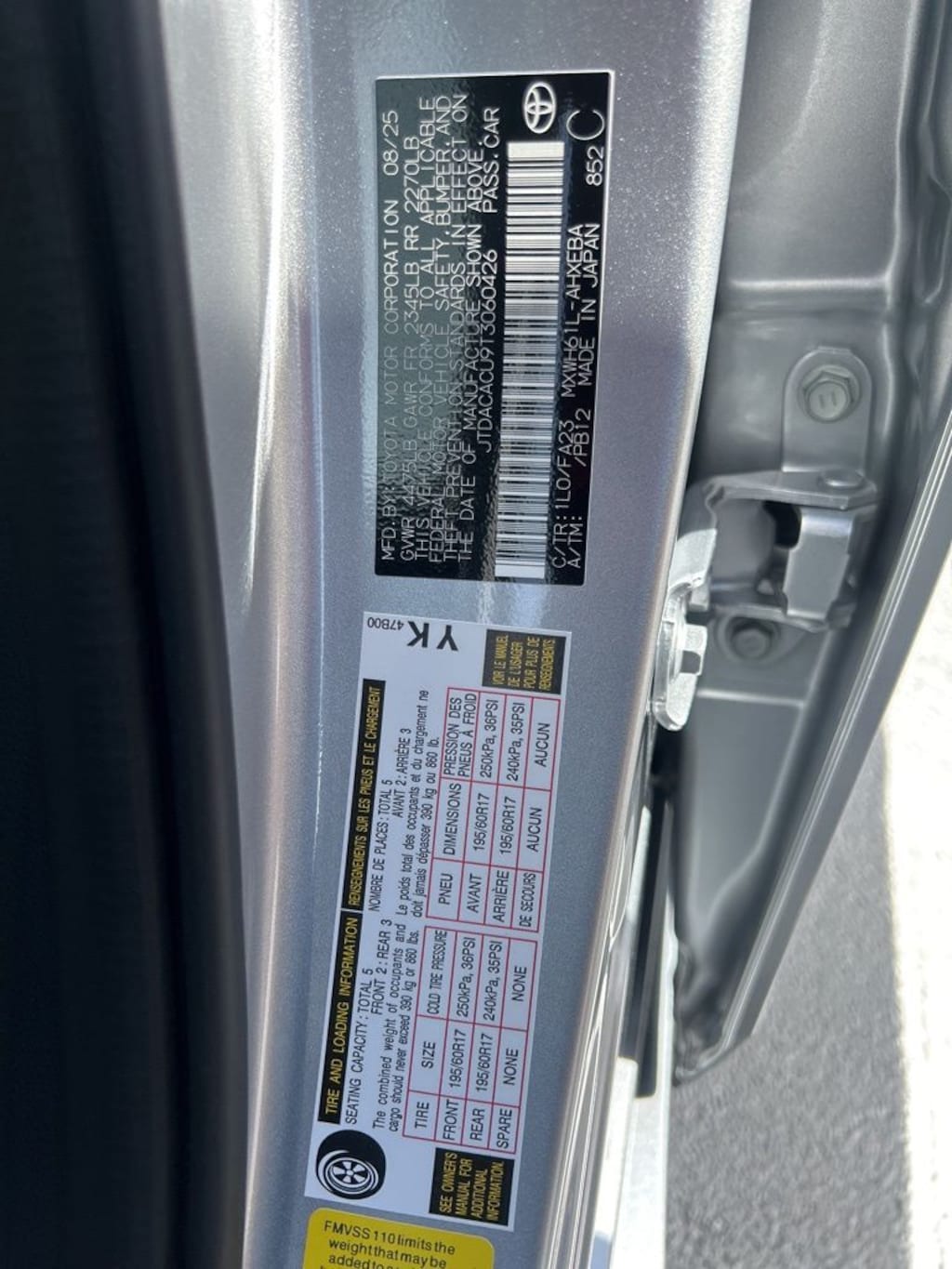 New 2026 Toyota Prius Plug-in Hybrid SE Hatchback