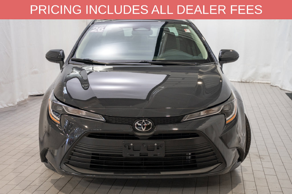 Certified 2026 Toyota Corolla LE Sedan