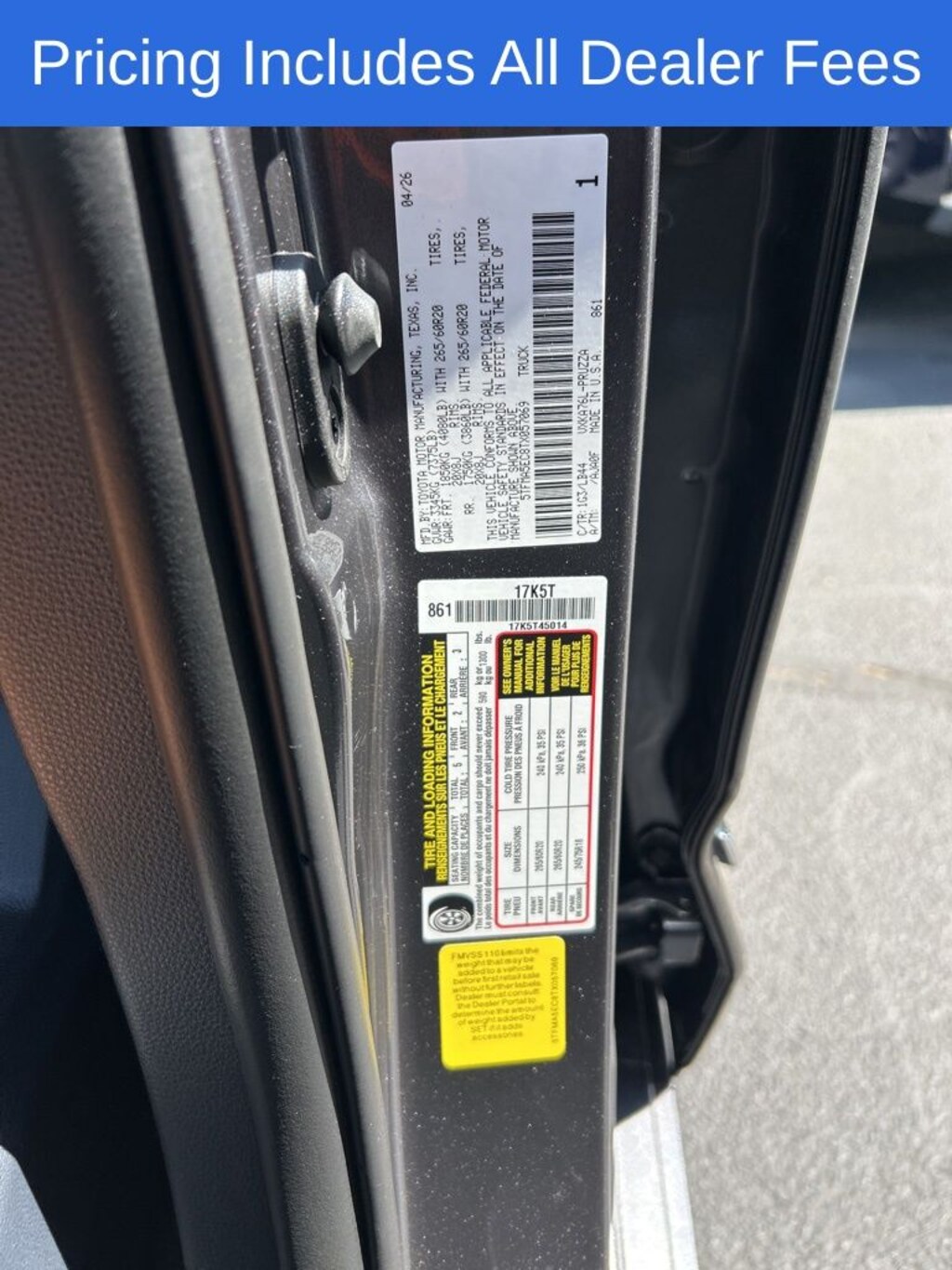 New 2026 Toyota Tundra 1794 Edition Truck CrewMax