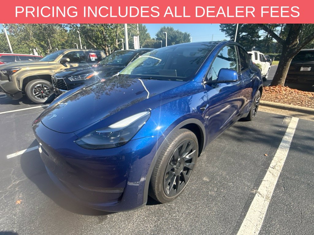 Used 2023 Tesla Model Y Long Range with VIN 7SAYGDEE2PA194519 for sale in Raleigh, NC