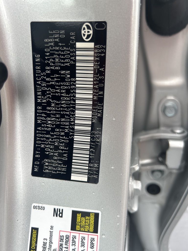 2026 Toyota Corolla SE photo 4