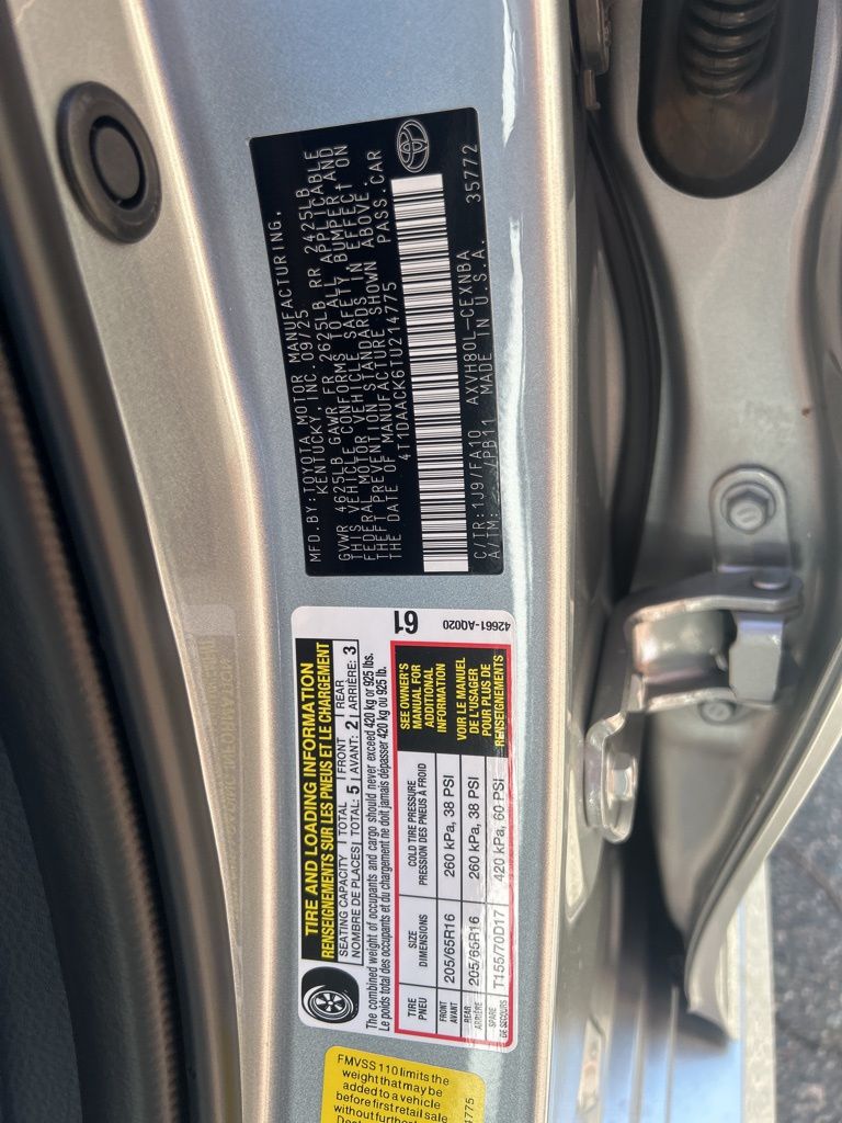 2026 Toyota Camry LE photo 3