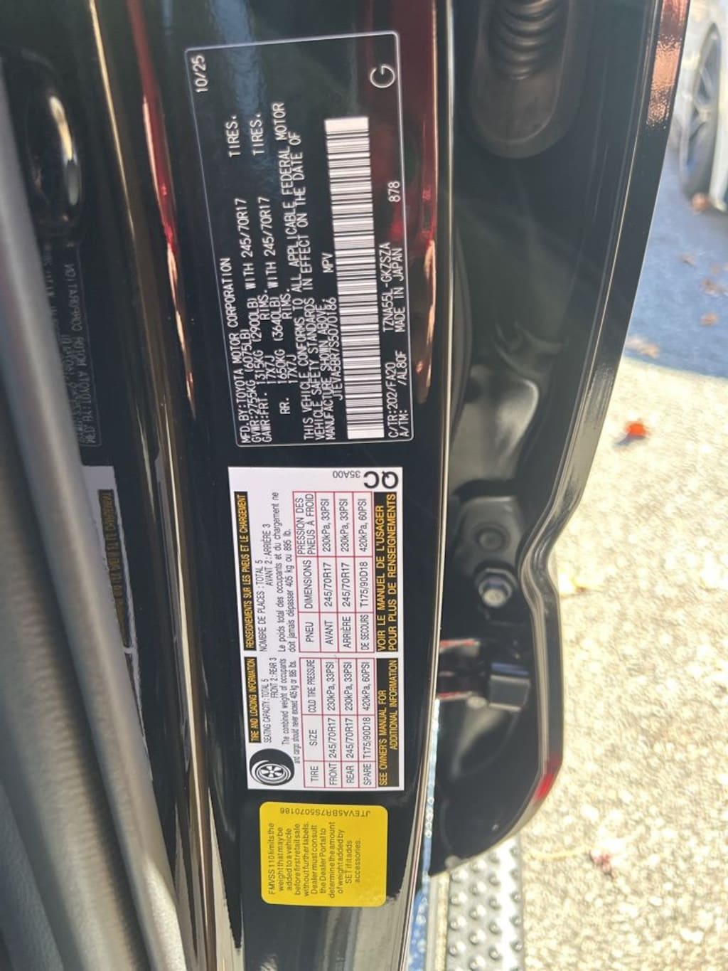 New 2025 Toyota 4Runner SR5 SUV