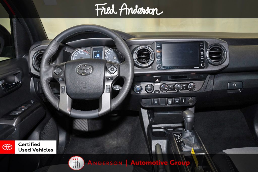 Certified 2023 Toyota Tacoma SR5 with VIN 3TMCZ5AN7PM625156 for sale in Raleigh, NC