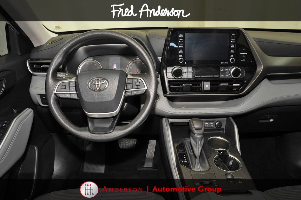 Used 2022 Toyota Highlander L with VIN 5TDCZRAHXNS555439 for sale in Raleigh, NC