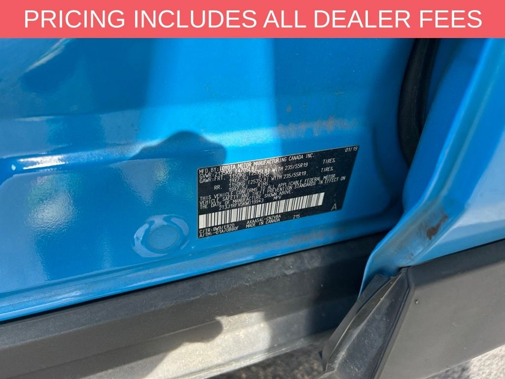 Used 2019 Toyota RAV4 Adventure SUV