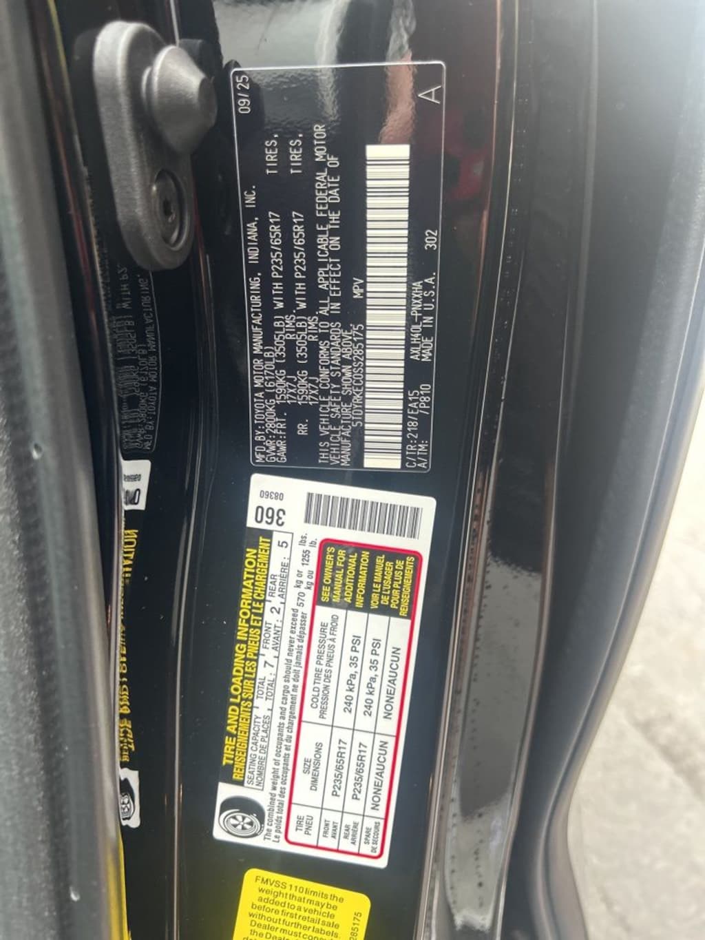 New 2025 Toyota Sienna XLE Van Passenger Van