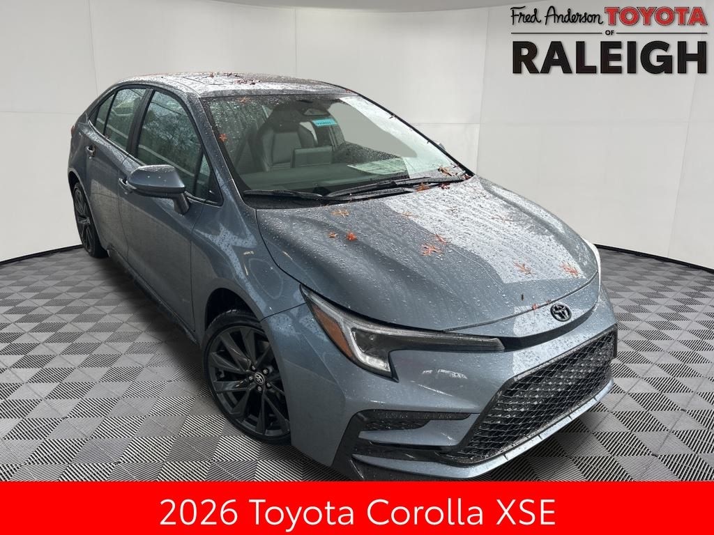 New 2026 Toyota Corolla XSE Sedan