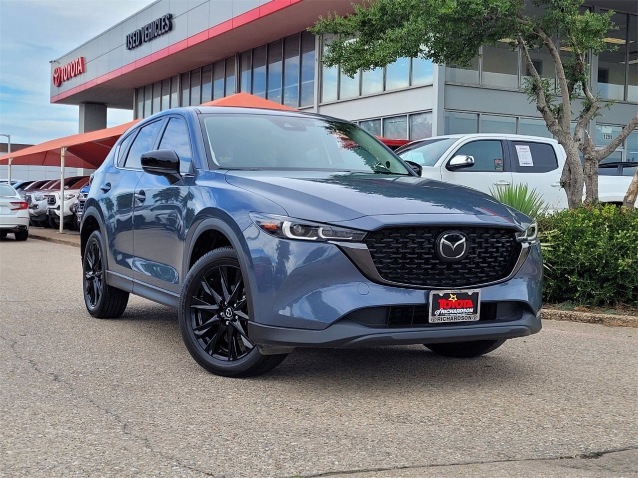 Used 2023 Mazda CX-5 S Carbon Edition with VIN JM3KFBCMXP0246167 for sale in Richardson, TX