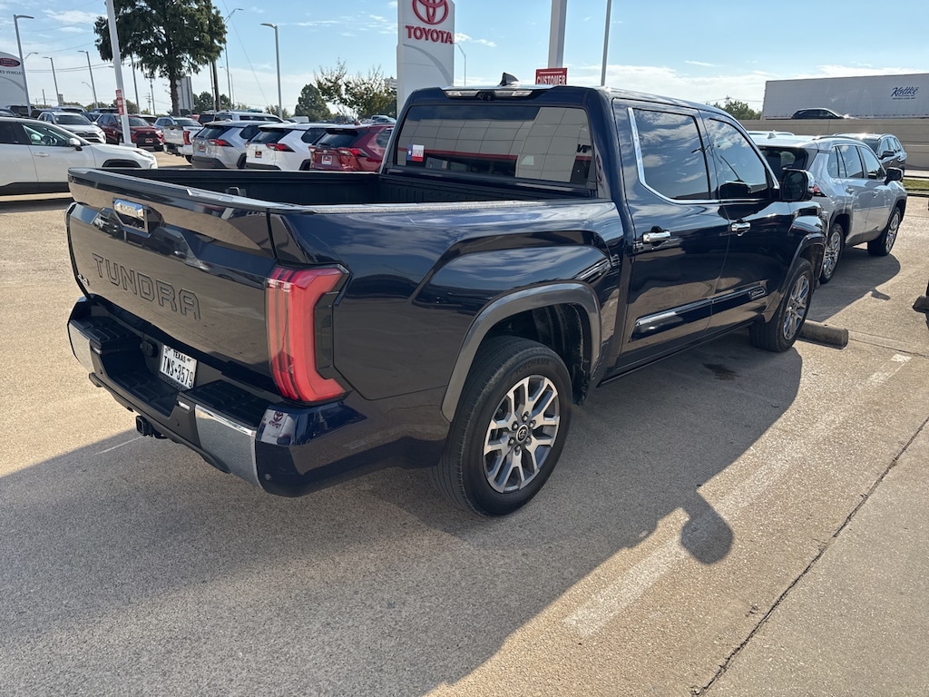 Used 2024 Toyota Tundra 1794 w/Moonroof/Saddle Leather/20-in Alloy Truck CrewMax