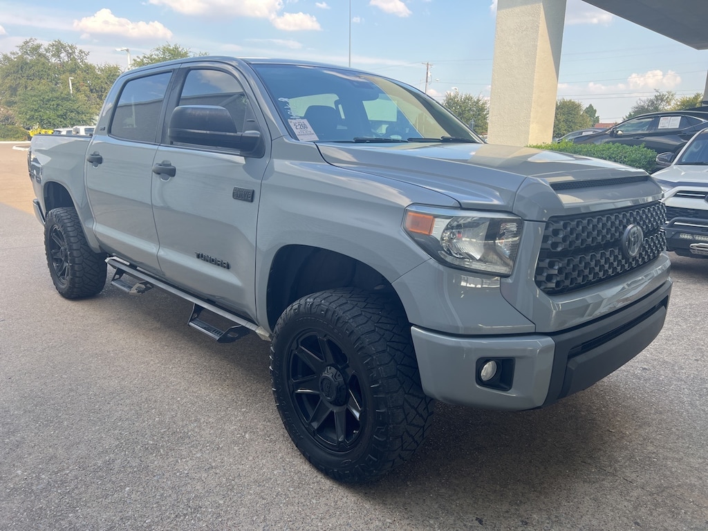 Used 2020 Toyota Tundra SR5 w/TSS Off-Road/4-Inch Lifted Truck Truck CrewMax