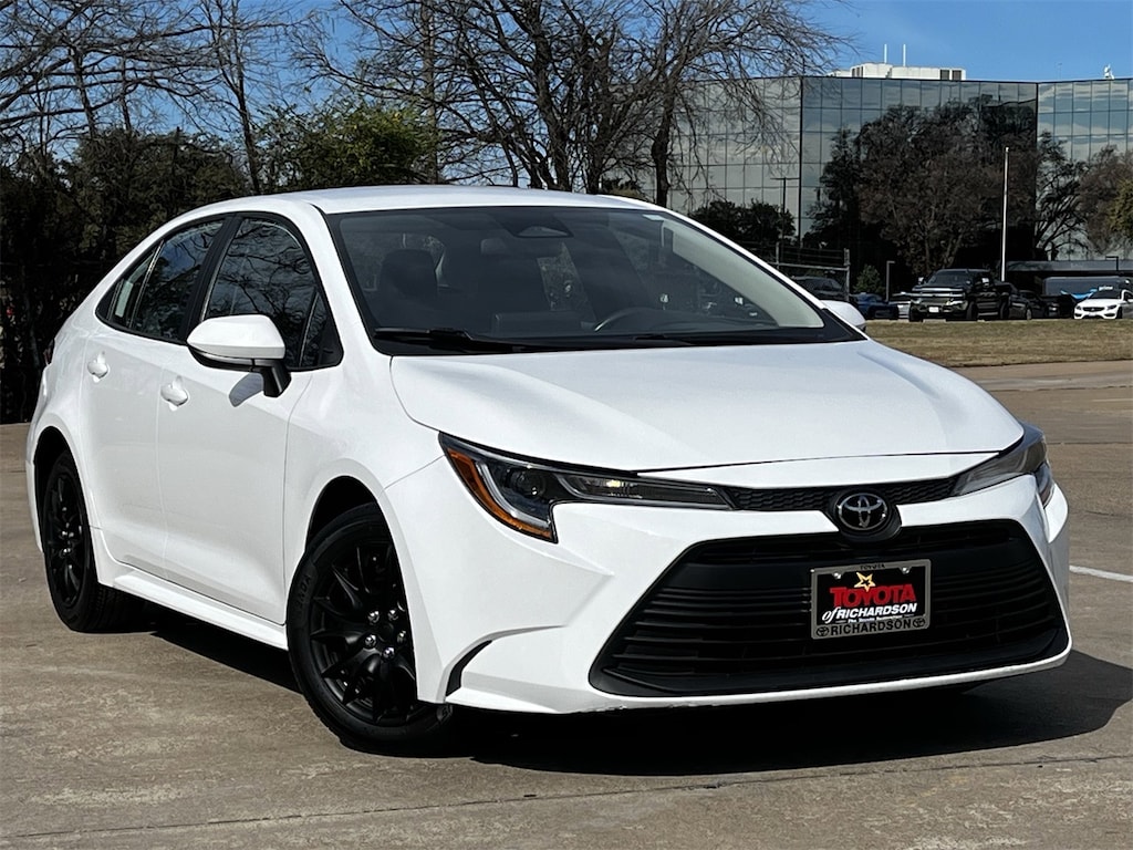 Used 2024 Toyota Corolla LE w/Radio: 8-Inch Toyota Audio Multimedia Sedan
