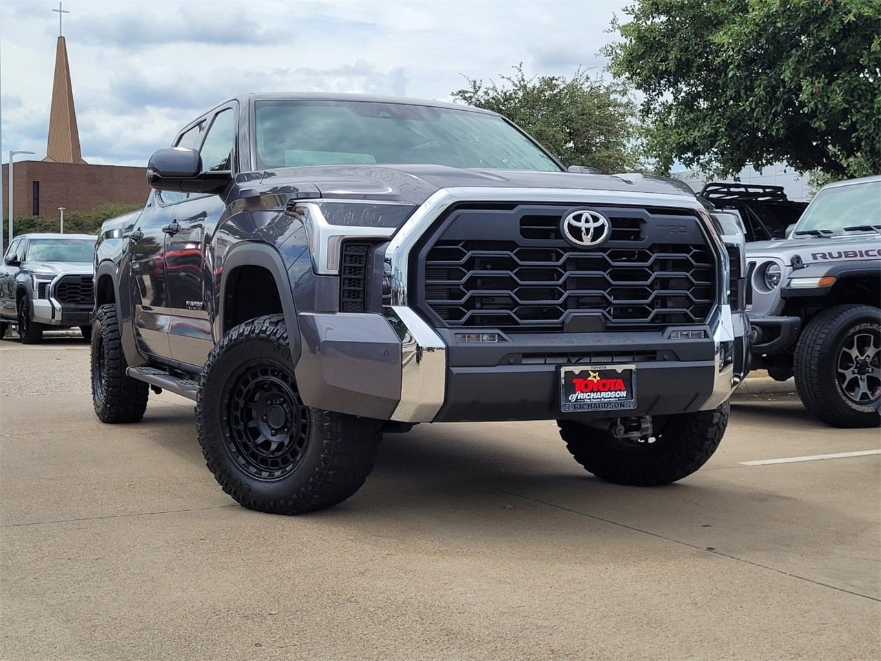 Used 2023 Toyota Tundra SR5 with VIN 5TFLA5DB1PX092417 for sale in Richardson, TX