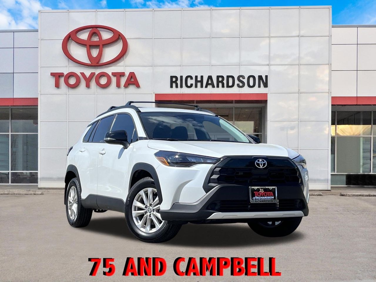 White (Wind Chill Pearl) 2026 Toyota Corolla Cross SUV / Crossover Front-Wheel Drive Continuously Variable Transmission