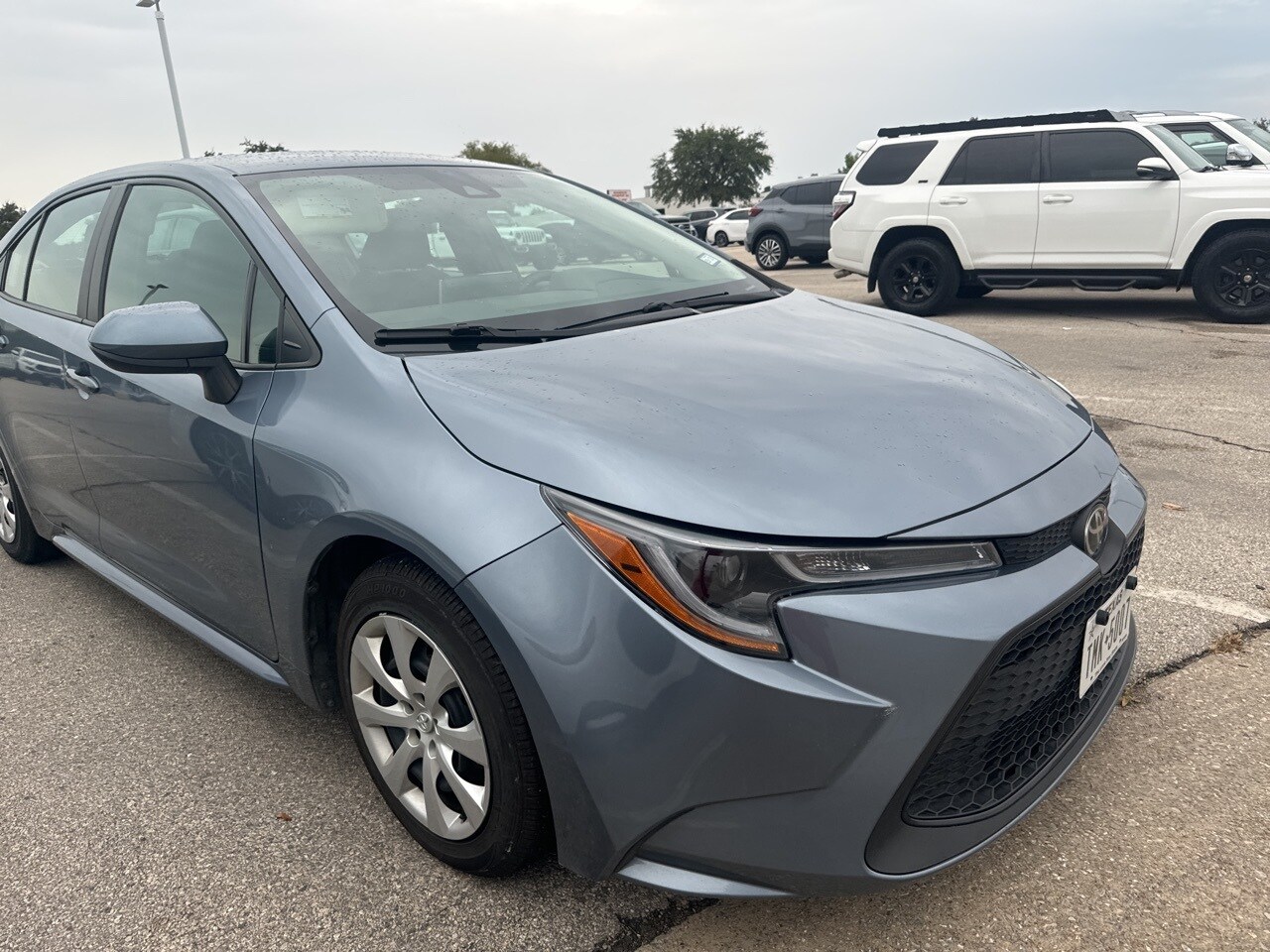 Used 2021 Toyota Corolla LE with VIN 5YFEPMAE1MP245131 for sale in Richardson, TX