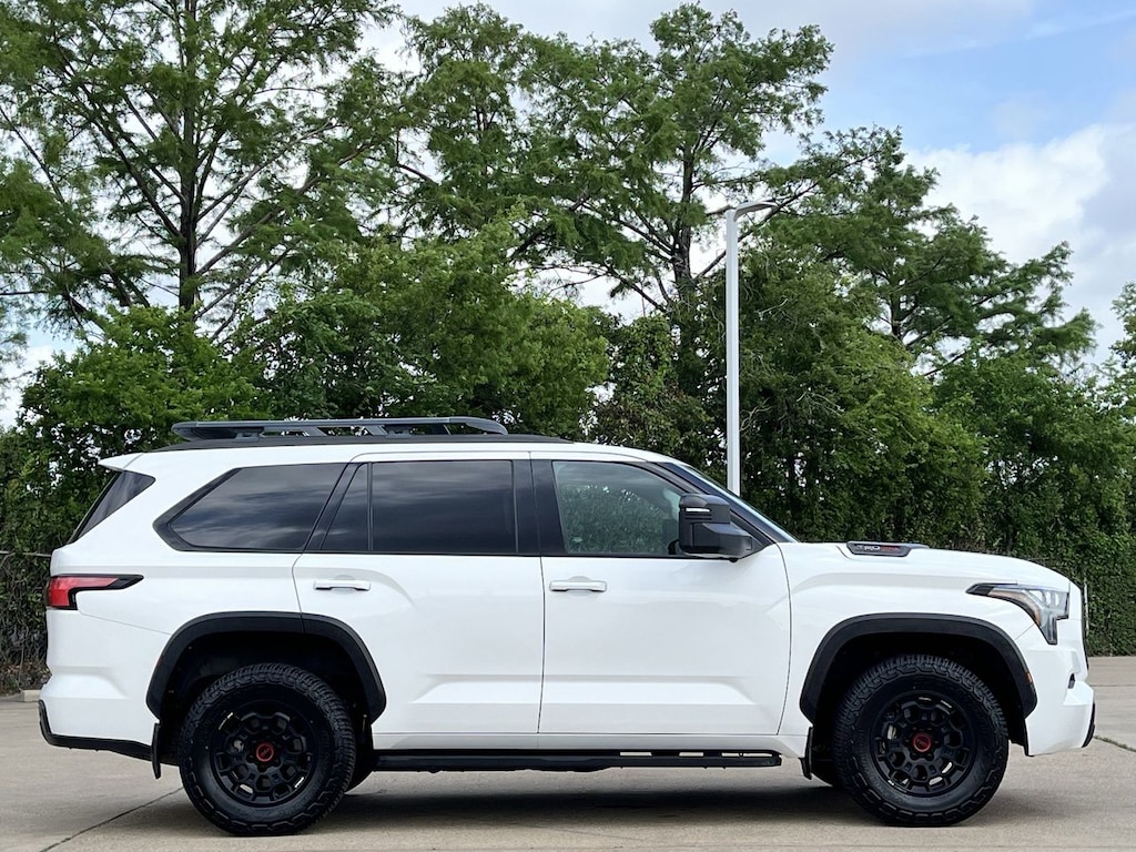 Used 2023 Toyota Sequoia TRD Pro w/Red Interior/Navigation/Tow Technology SUV
