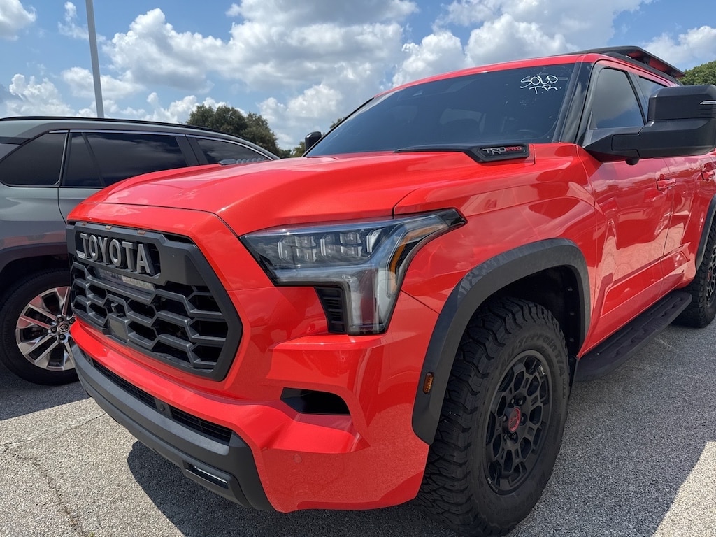 Used 2023 Toyota Sequoia TRD Pro w/Nav/SR/Lthr/18-in Alloy SUV