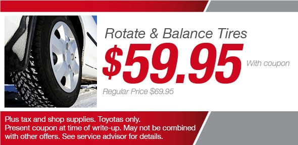 tire rotation and balance coupon