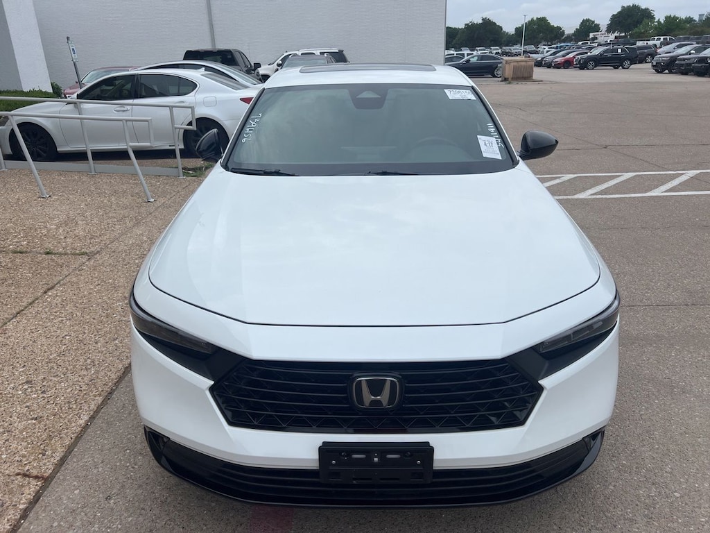 Used 2024 Honda Accord Hybrid Sport-L w/Sunroof/Leather/19-in Berlina Blk Alloy Sedan