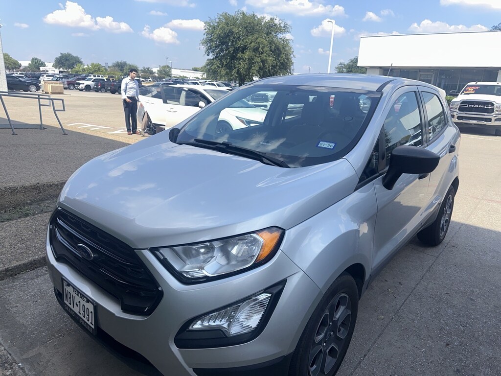 Used 2021 Ford EcoSport S w/16-Inlow-Gloss Magnetic-Painted Alloy SUV