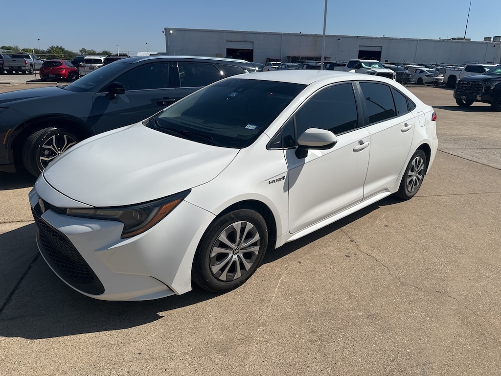 Used 2021 Toyota Corolla Hybrid LE w/15-Inch Alloy w/Cover Sedan
