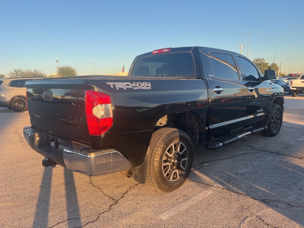 Used 2019 Toyota Tundra Limited w/Leather Seat Trim w/TRD Off Road Package Truck CrewMax