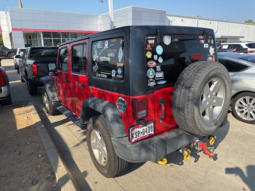 Used 2018 Jeep Wrangler JK Unlimited Sport w/17-in Aluminum Wheels SUV