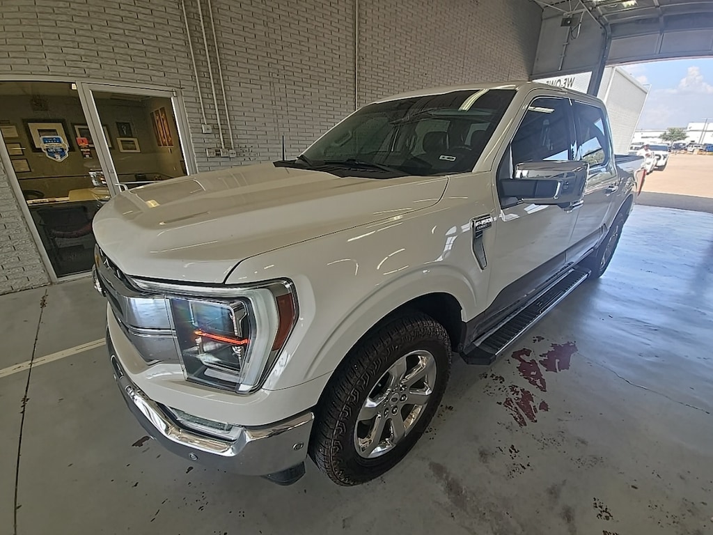 Used 2021 Ford F-150 Lariat w/Twin Panel Moonroof/18-Inchrome-Like PVD Truck SuperCrew Cab
