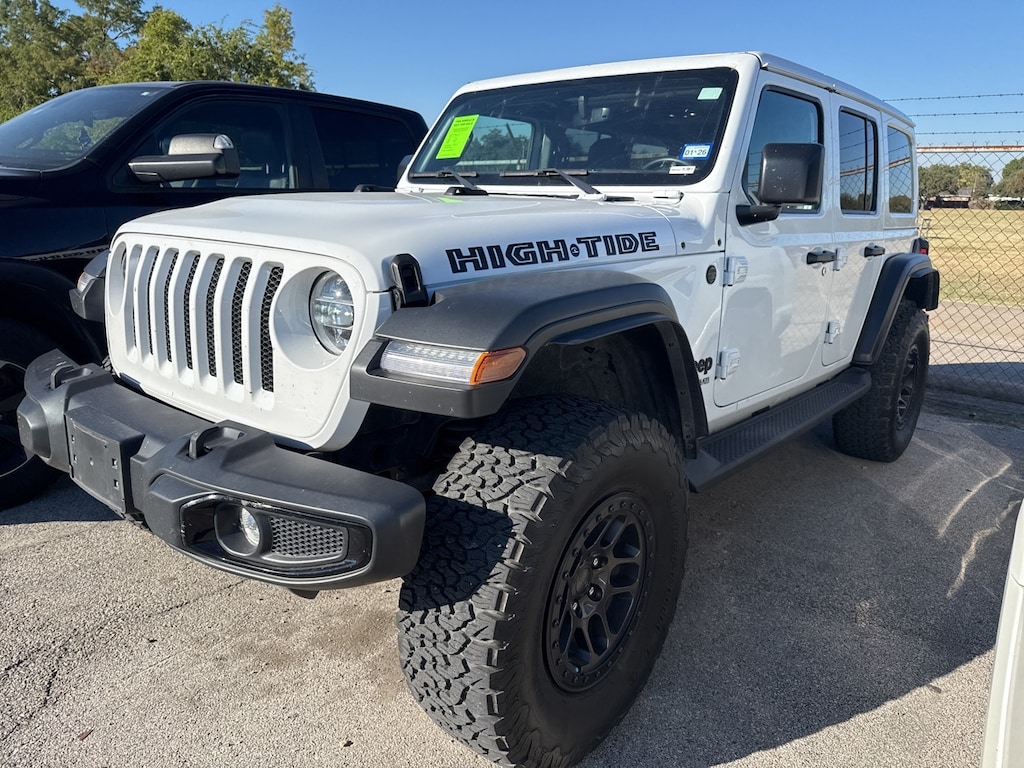 Used 2022 Jeep Wrangler Unlimited High Tide w/Technology Package SUV