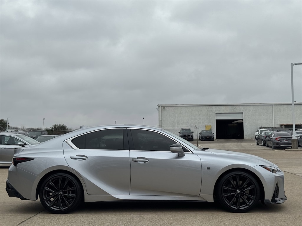Used 2024 Lexus IS 350 300 F Sport w/Red Interior/Perforated Nuluxe Seat Sedan