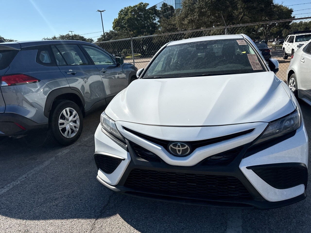 Used 2023 Toyota Camry SE with VIN 4T1G11AK1PU147184 for sale in Richardson, TX