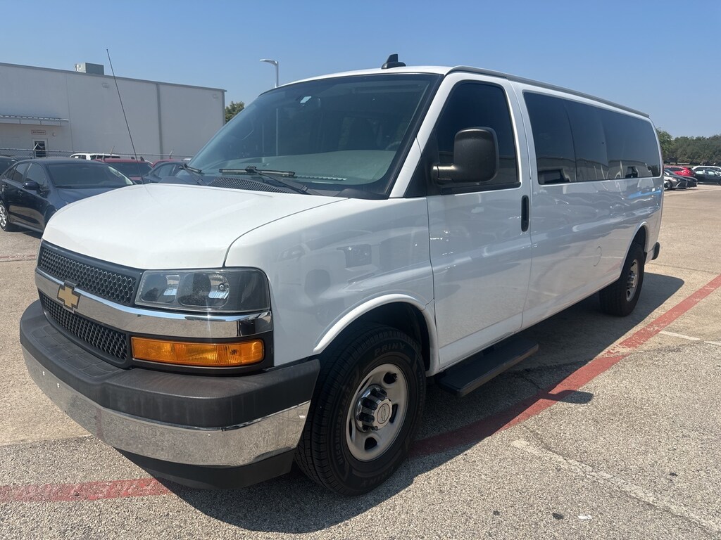 Used 2018 Chevrolet Express 3500 LT Passenger Van Extended Passenger Van