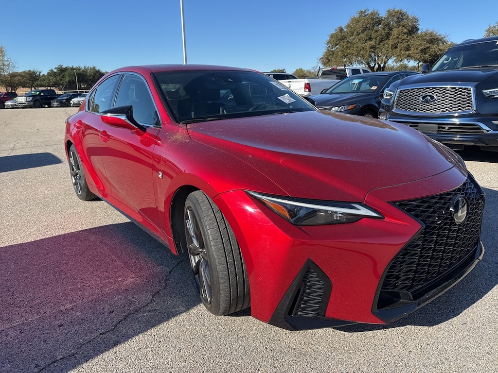 Used 2023 Lexus IS 350 350 F Sport w/Navigation/Sunroof/Memory Package Sedan
