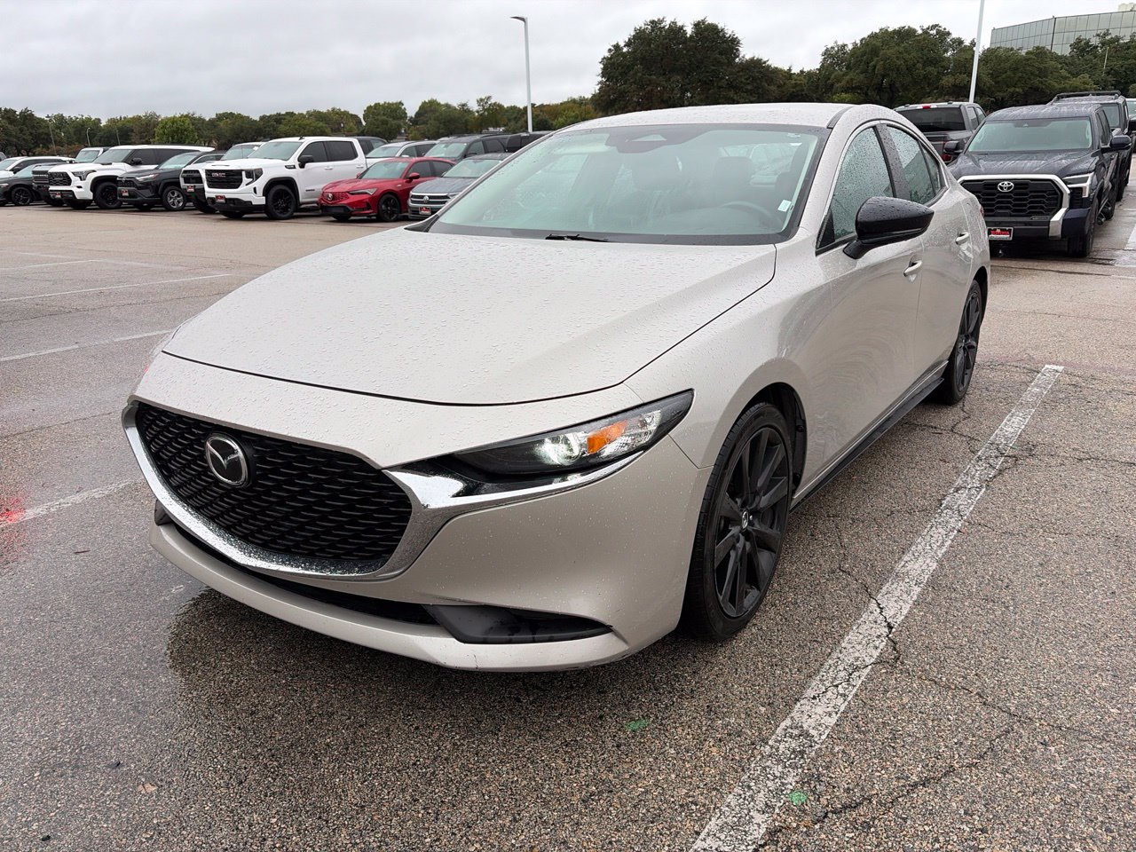 Gray (Platinum Quartz) 2024 Mazda MAZDA3 Sedan Front-Wheel Drive 6-Speed Automatic