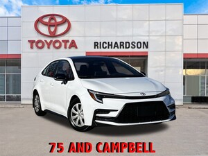 2025 Toyota Corolla FX w/Black Roof/Red-Leather Interior Seating Sedan