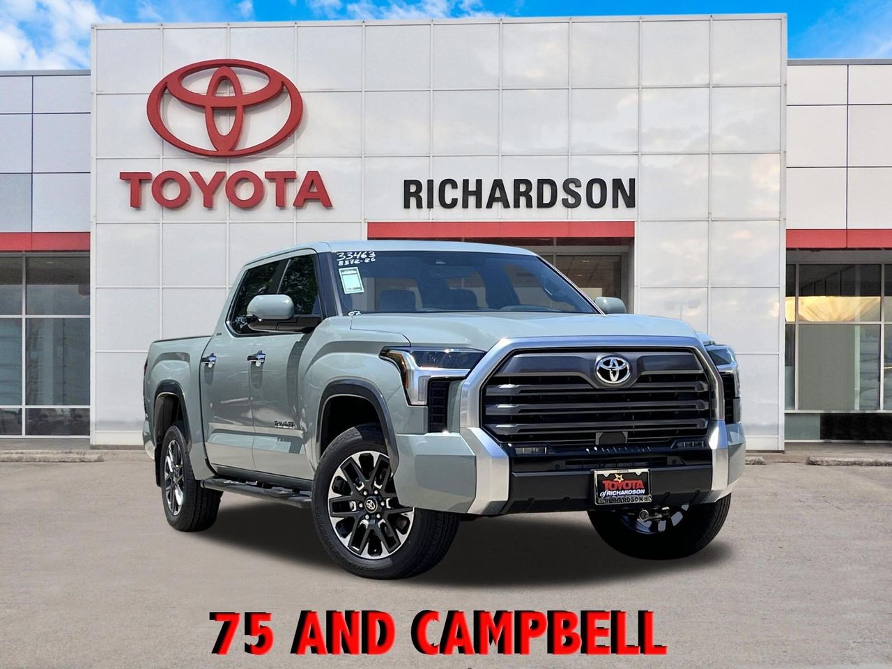 Green 2026 Toyota Tundra Pickup Truck Four-Wheel Drive 