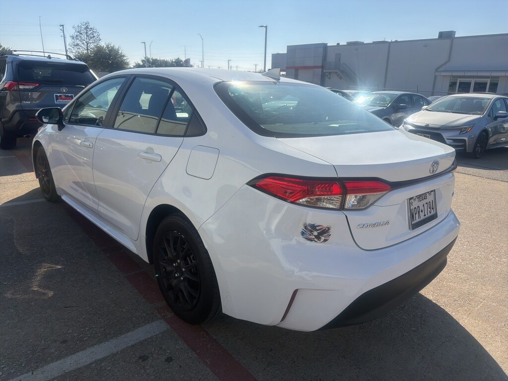 Used 2024 Toyota Corolla LE w/Radio: 8-Inch Toyota Audio Multimedia Sedan