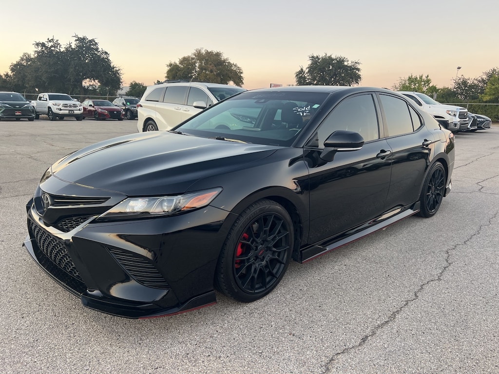 Used 2021 Toyota Camry TRD V6 w/19-Inch TRD Matte Black Alloy Sedan