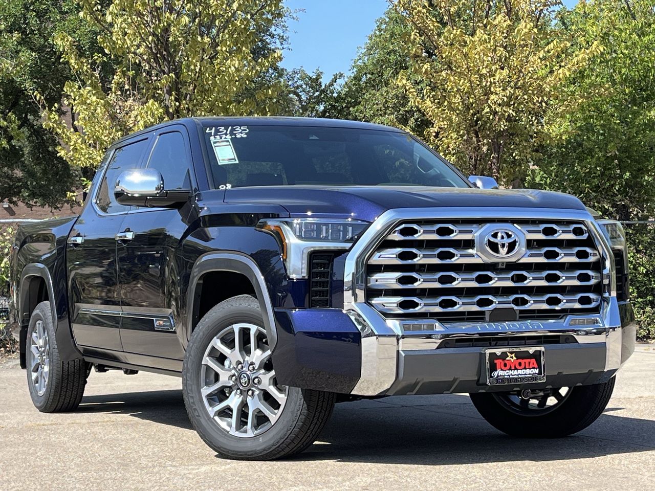 Blueprint 2026 Toyota Tundra Pickup Truck Four-Wheel Drive 