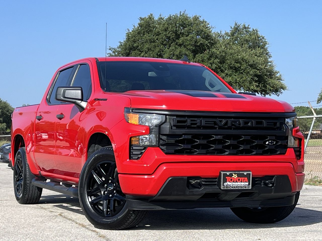 Red Hot 2023 Chevrolet Silverado 1500 Pickup Truck Four-Wheel Drive 8-Speed Automatic