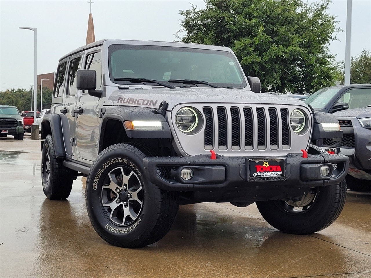 Used 2020 Jeep Wrangler Unlimited Rubicon with VIN 1C4HJXFG7LW188465 for sale in Richardson, TX